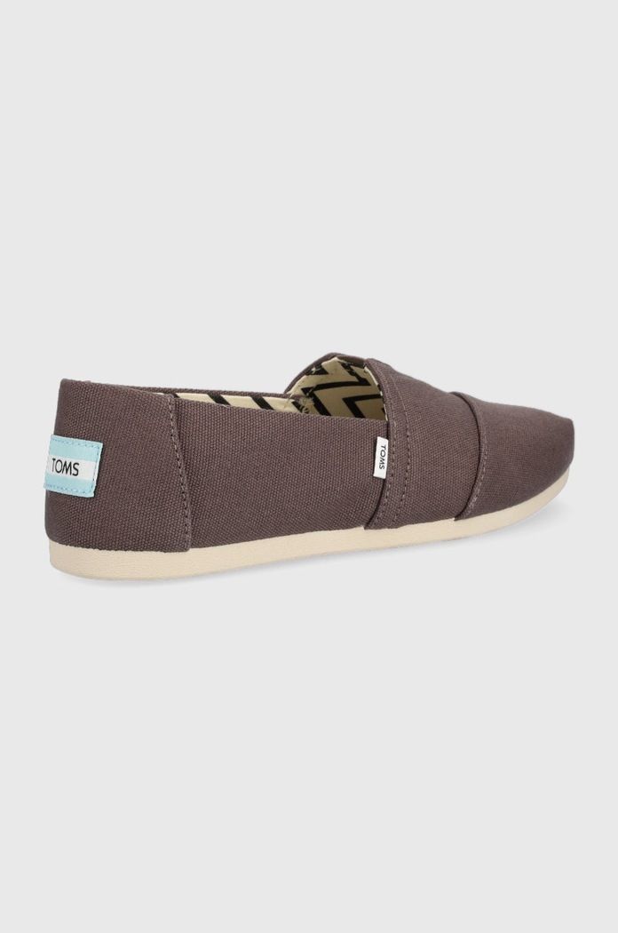 Toms espadrile Alpargata 10017749 gri SS22
