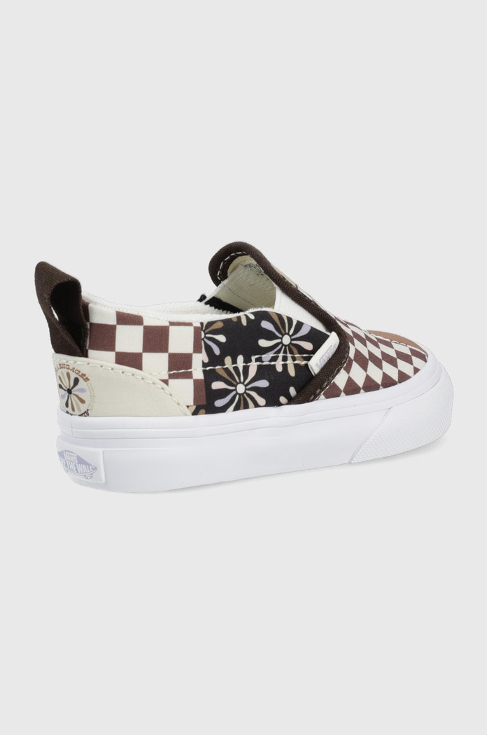 Vans tenisówki dziecięce VN000UBSAS01 brązowy SS22