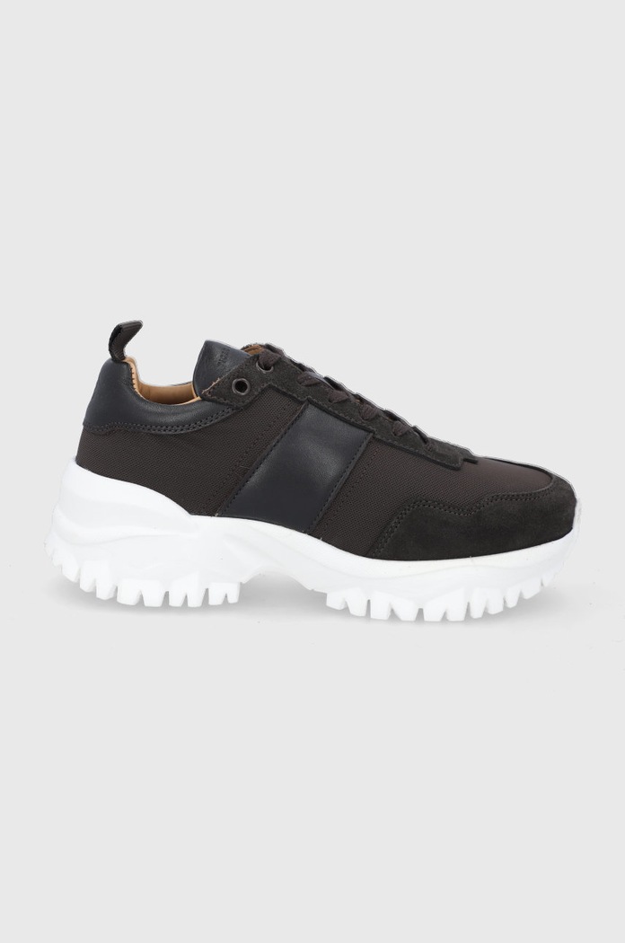 Tiger Of Sweden Buty tekstylny brązowy S68865001.T4Z