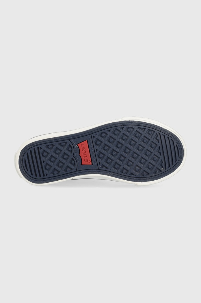 Levi's trampki dziecięce VORI0023T.MAUI.HI.MINI biały