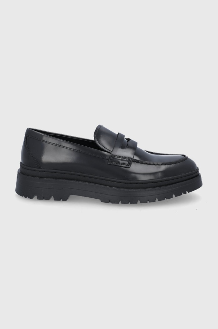 Kožne mokasinke Vagabond Shoemakers James večernje crna 508060420