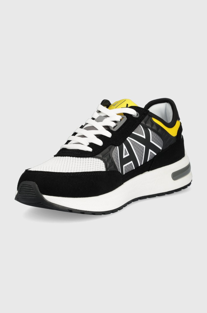 Boty Sneakers boty Armani Exchange XUX090.XV276.K672 černá
