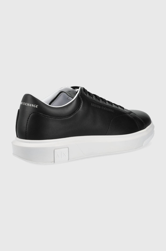 Кожени маратонки Armani Exchange XUX123.XV534.00002 черен AA00