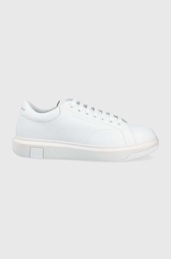 Kožená obuv Armani Exchange biela XUX123.XV534.00152