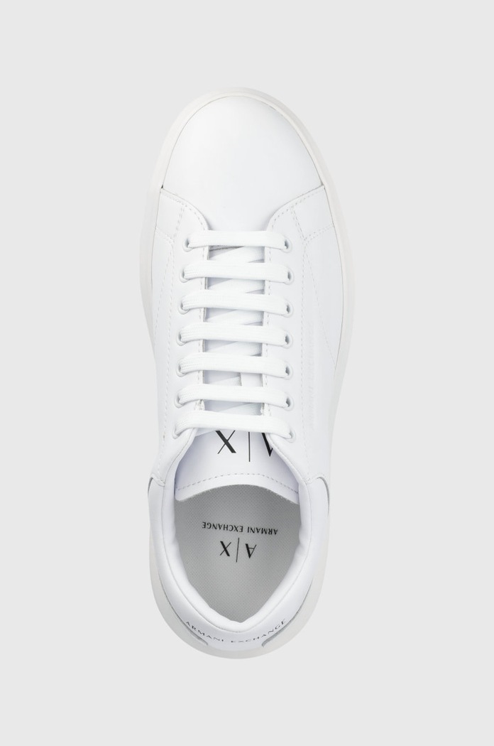 Kožená obuv Armani Exchange biela XUX123.XV534.00152
