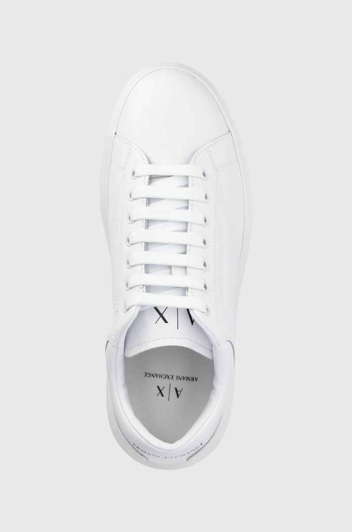 Kožená obuv Armani Exchange biela XUX123.XV534.00152