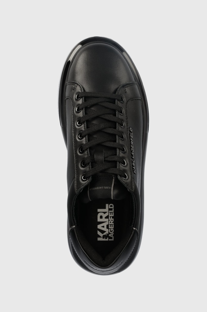 Karl Lagerfeld sneakers in pelle KAPRI KUSHION nero KL52625.00X