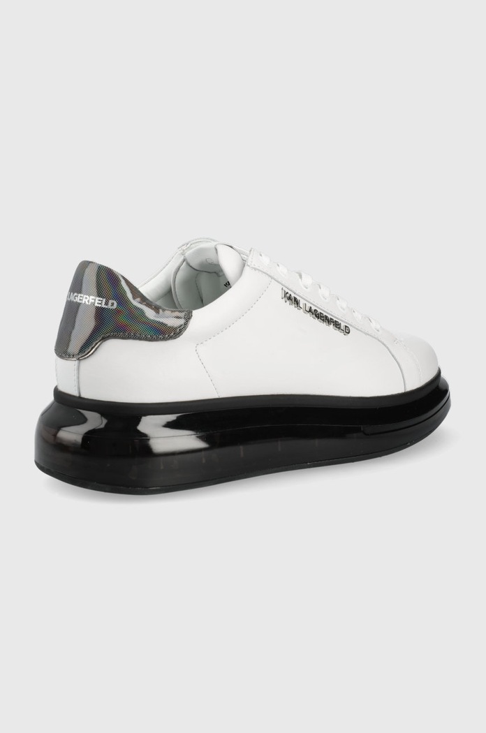 Karl Lagerfeld bőr cipő Kapri Kushion KL52625.010 fehér SS22