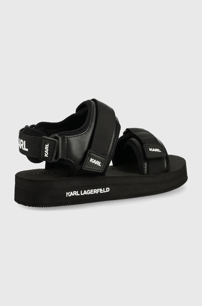 Karl Lagerfeld sandale Atlantik KL70510.40X negru SS22