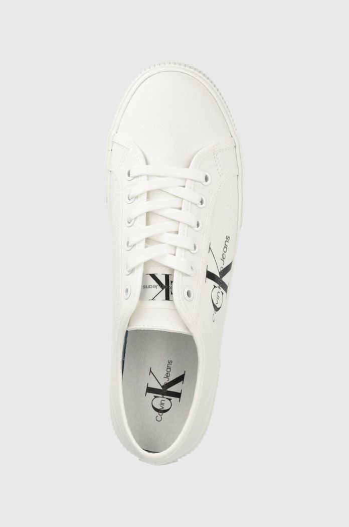 Calvin Klein Jeans sportcipő ESSENTIAL VULCANIZED 1 fehér YM0YM00306.BDS