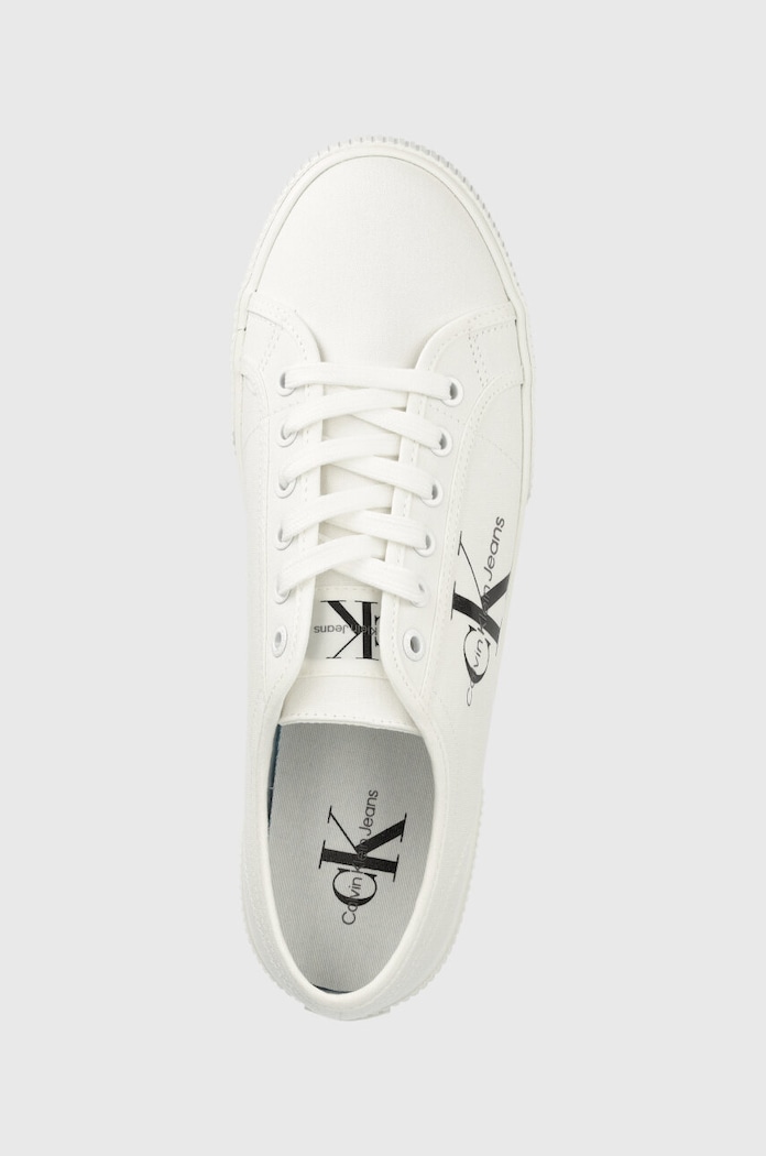 Calvin Klein Jeans sportcipő ESSENTIAL VULCANIZED 1 fehér YM0YM00306.BDS