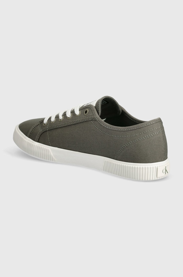 Boty Tenisky Calvin Klein Jeans ESSENTIAL VULCANIZED 1 YM0YM00306.BDS zelená