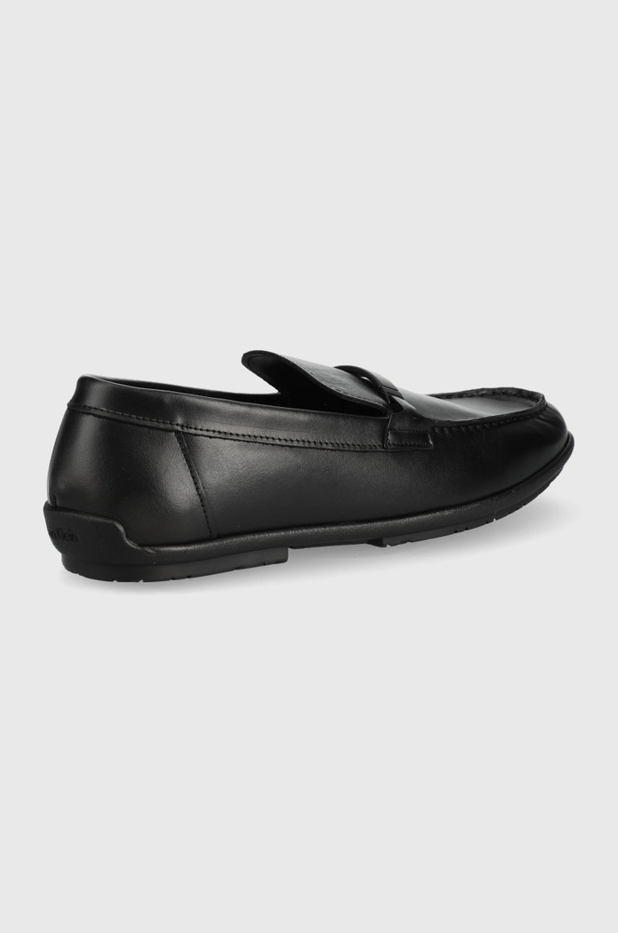 Calvin Klein mokasyny skórzane HM0HM00430.00U czarny SS22