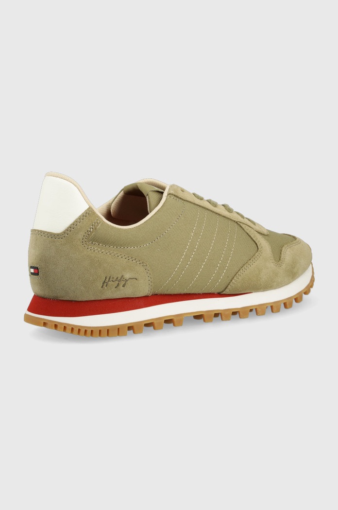 Sneakers Tommy Hilfiger FM0FM04028.GXR μπεζ SS22