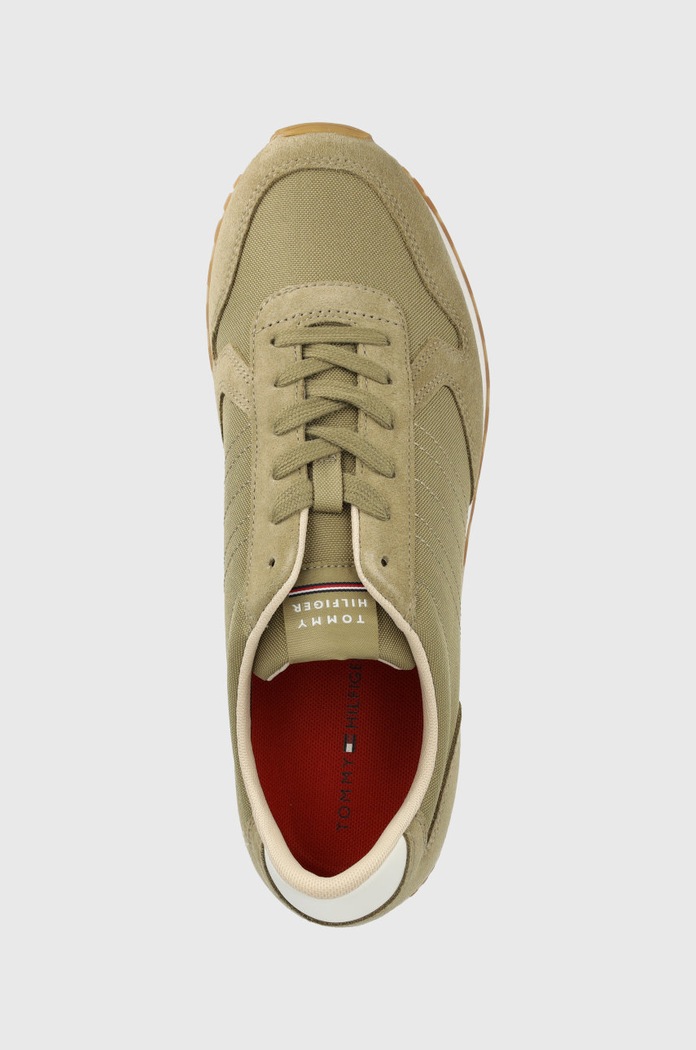 Sneakers Tommy Hilfiger μπεζ FM0FM04028.GXR