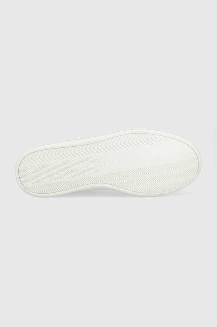 Tommy Hilfiger sneakersy skórzane biały FM0FM04078.YBR