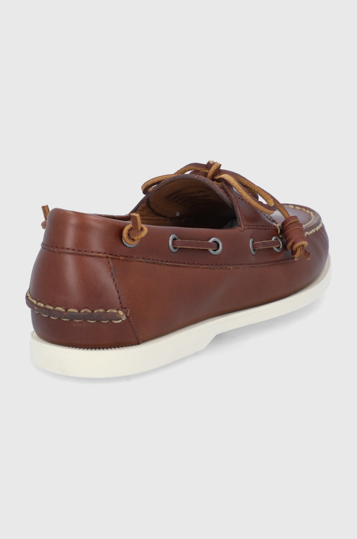 Încălțăminte Polo Ralph Lauren mocasini de piele Merton 803688543001.270 maro