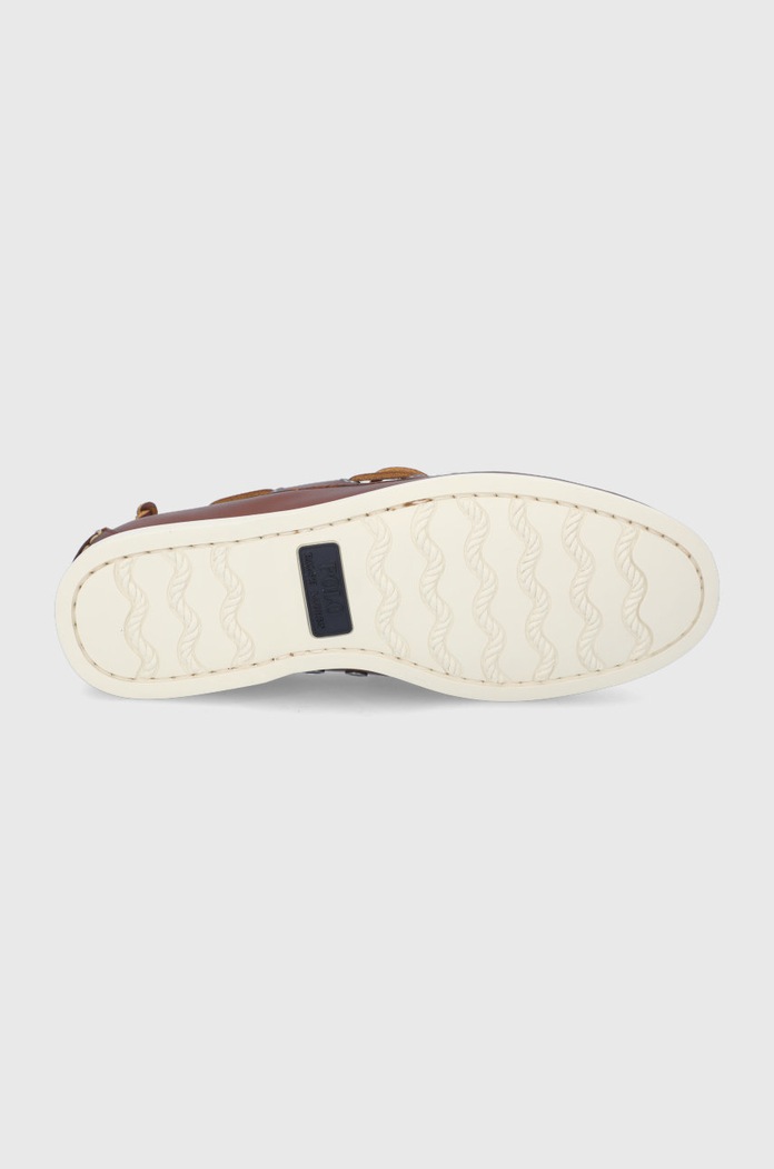 Polo Ralph Lauren mocasini de piele Merton 803688543001.270 maro