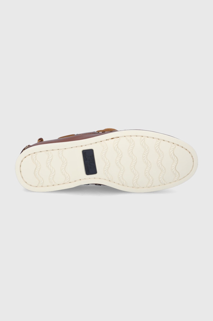Polo Ralph Lauren mocasini de piele Merton 803688543001.270 maro