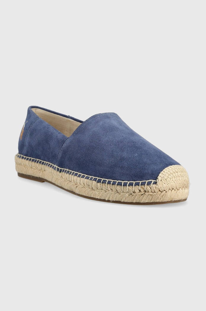Polo Ralph Lauren espadryle zamszowe Cevio Slip 803862549001.400 granatowy SS23