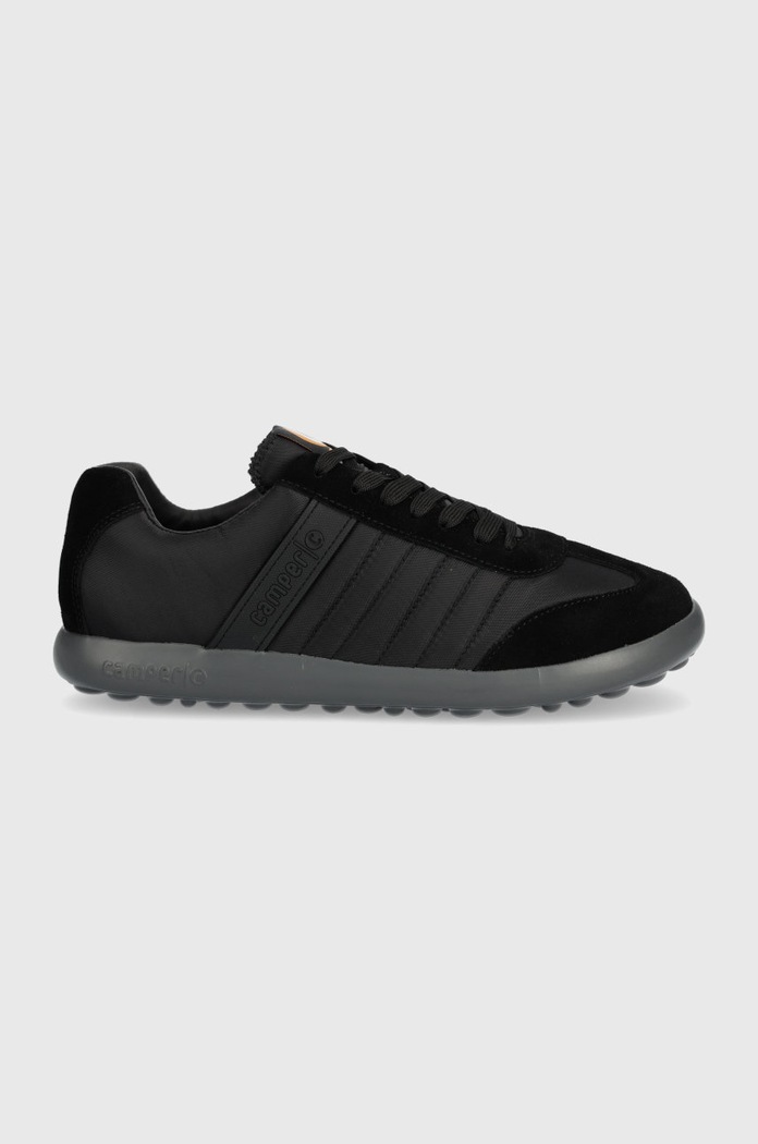 Tenisky Camper Pelotas Xlf imitácia semišu čierna K100751.002