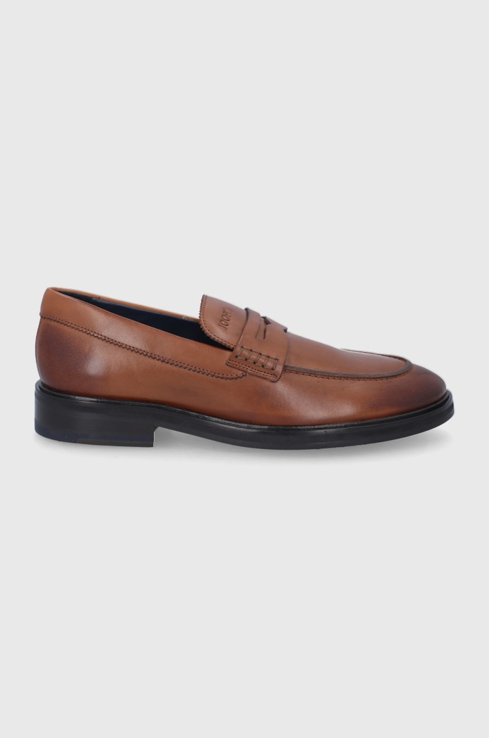Usnjeni mokasini Joop! Elegantno rjava 4140005313.703