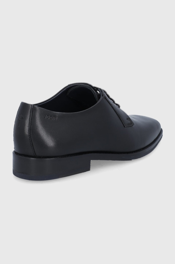Boty Kožené polobotky Joop! 4140004919.900 černá