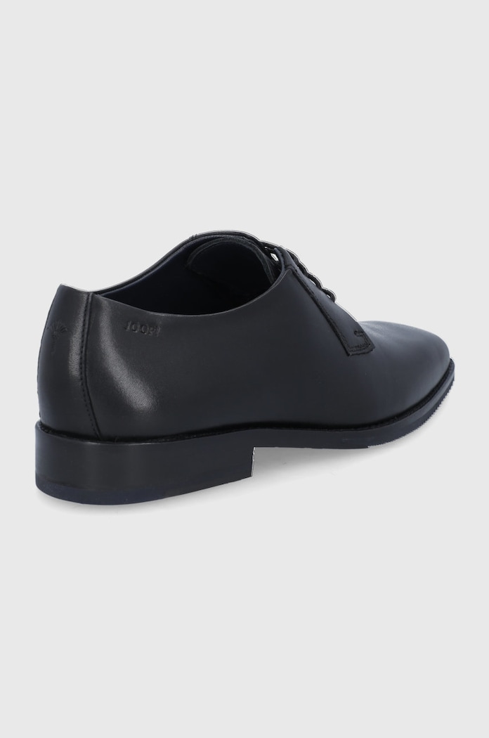 Boty Kožené polobotky Joop! 4140004919.900 černá