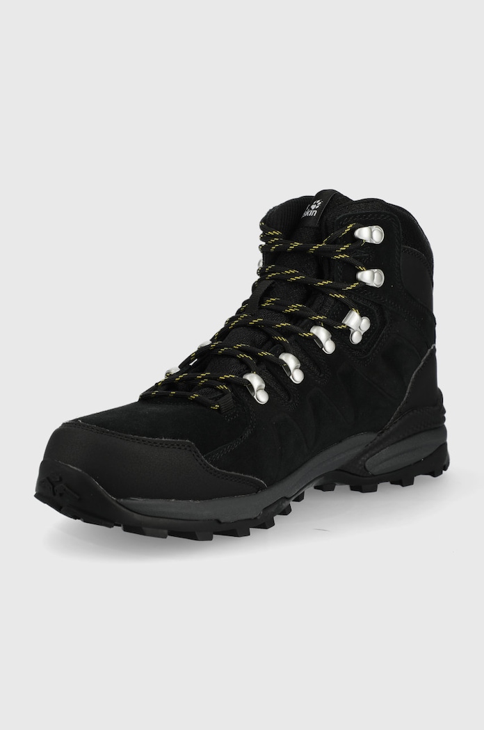 Obuv Topánky Jack Wolfskin Refugio Texapore Mid 4049841.6357 čierna