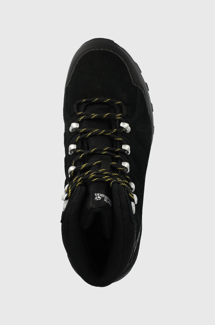 Topánky Jack Wolfskin Refugio Texapore Mid čierna 4049841.6357
