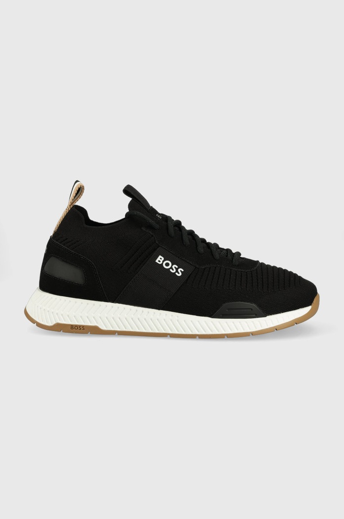BOSS sneakersy Titanium tekstylny czarny 50470596.014