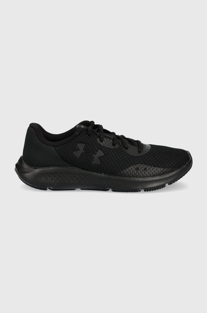 Бігові кросівки Under Armour Charged Pursuit 3 ультралегкі чорний 3024878