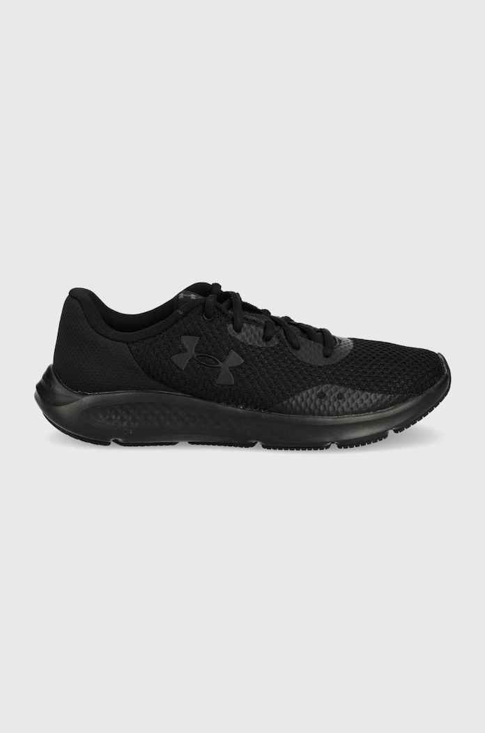 Бігові кросівки Under Armour Charged Pursuit 3 ультралегкі чорний 3024878