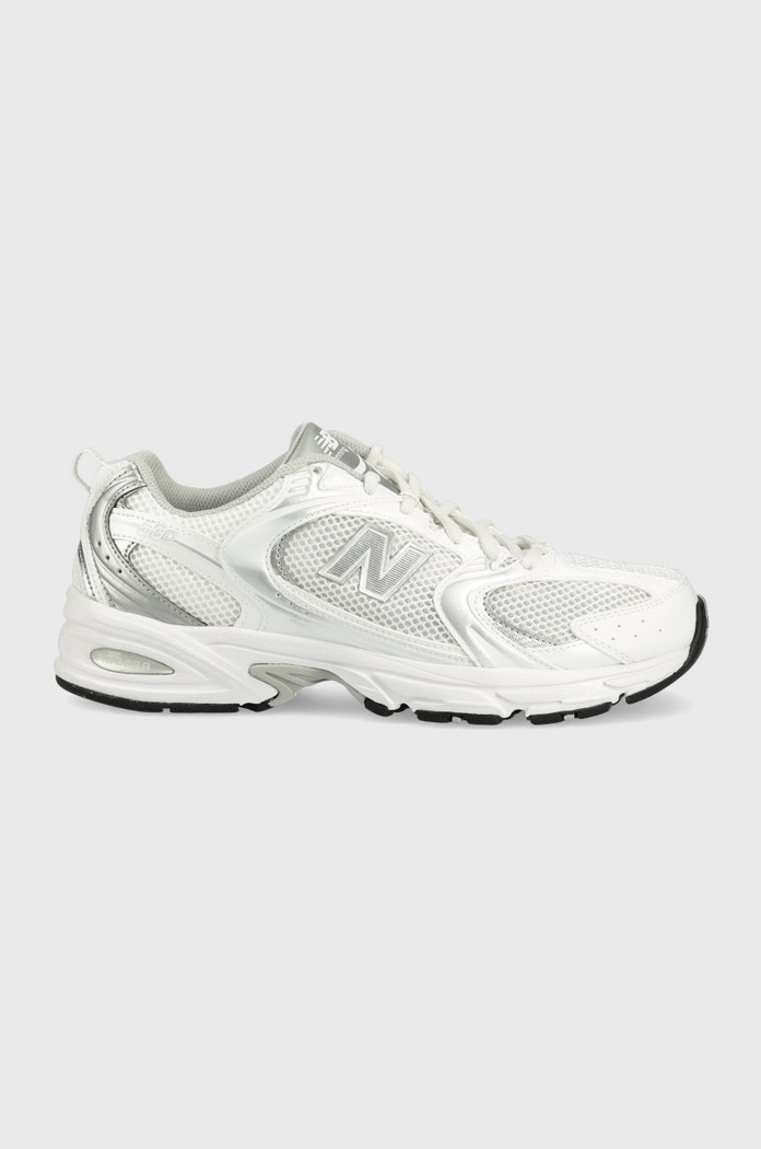 Sneakers New Balance Mr530ema 530 υφασμάτινο λευκό MR530EMA
