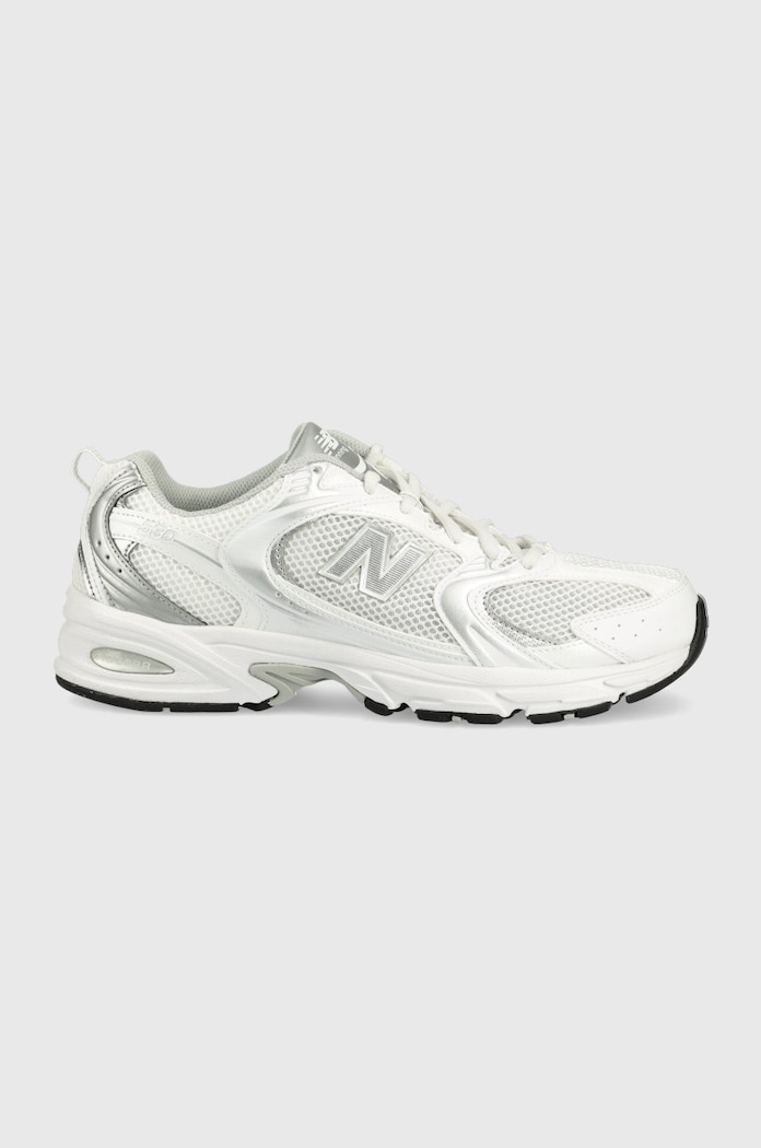 Sneakers New Balance Mr530ema 530 υφασμάτινο λευκό MR530EMA