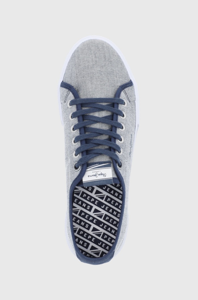 Pepe Jeans sportcipő Brady Men Chambray szürke PMS30817.564