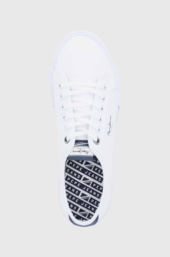 Pepe Jeans tenisówki brady men basic biały PMS30816.800