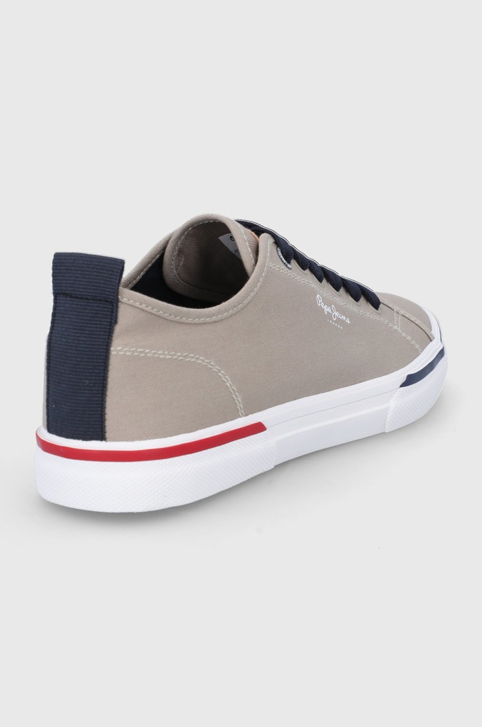 Παπούτσια Πάνινα παπούτσια Pepe Jeans Kenton Smart 22 PMS30811.855 καφέ