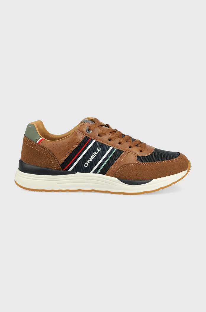 O'Neill sneakersy imitacja skóry licowej brązowy 90221029.JCU