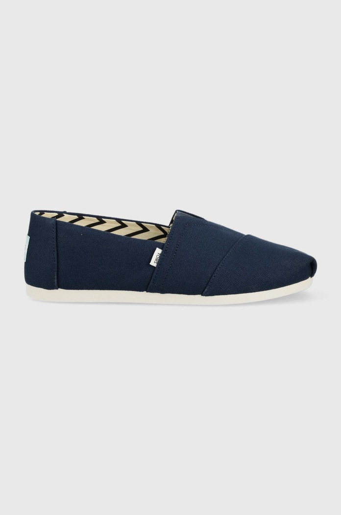 Espadrile Toms Alpargata Prijazno od planeta mornarsko modra 10017660