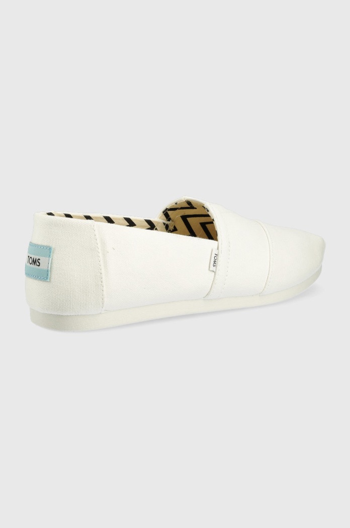 Espadrilky Toms Alpargata 10017679 biela SS26