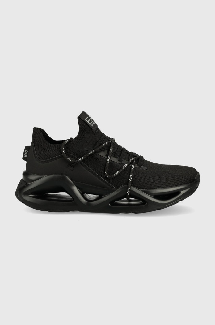 EA7 Emporio Armani sneakersy X8X087.XK227.Q268 syntetyczny czarny X8X087.XK227.Q268