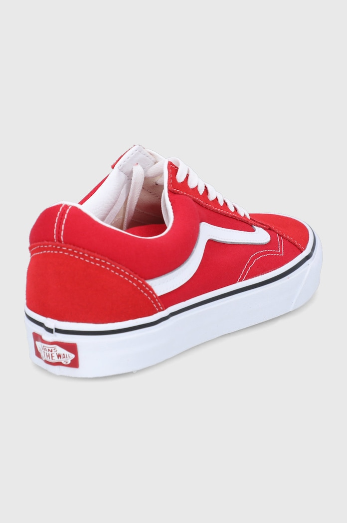 Obuwie Vans Tenisówki UA Old Skool VN0A4BV5JV61 czerwony
