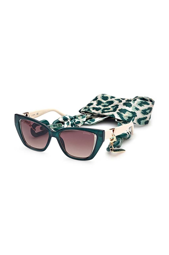 Sluneční brýle Guess GU7816.5496F zelená SS22