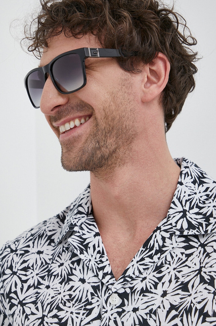 Guess okulary przeciwsłoneczne czarny GU00004.5801Q