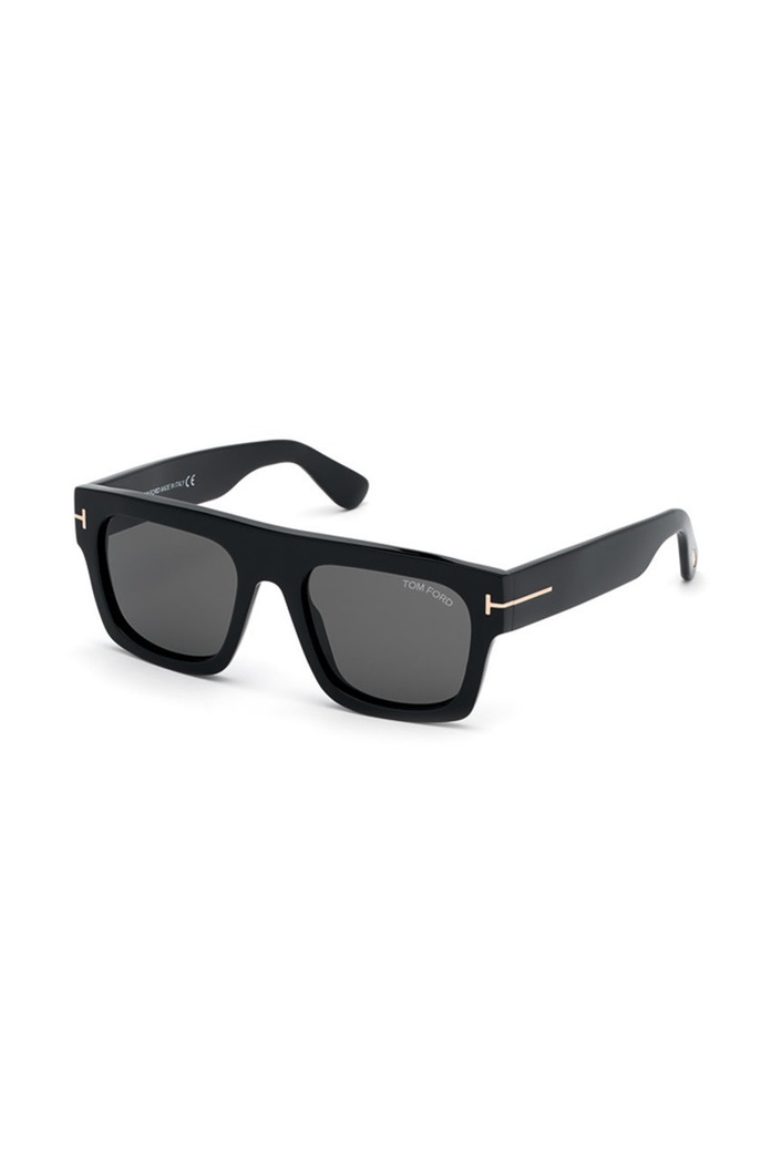 Tom Ford okulary przeciwsłoneczne Fausto czarny FT0711.5301A