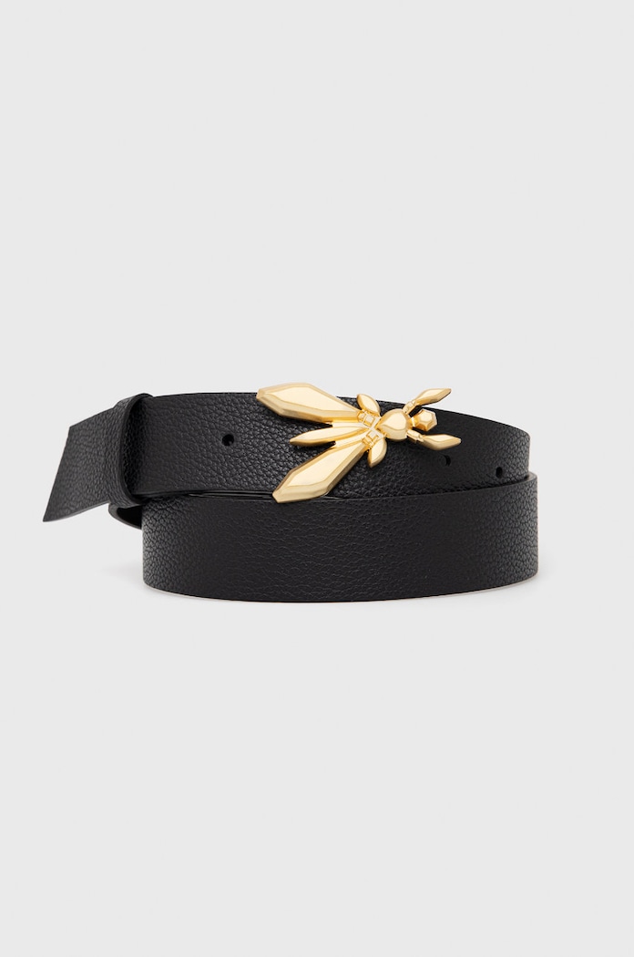 Patrizia Pepe curea pentru femei, din piele negru CW0471.L001