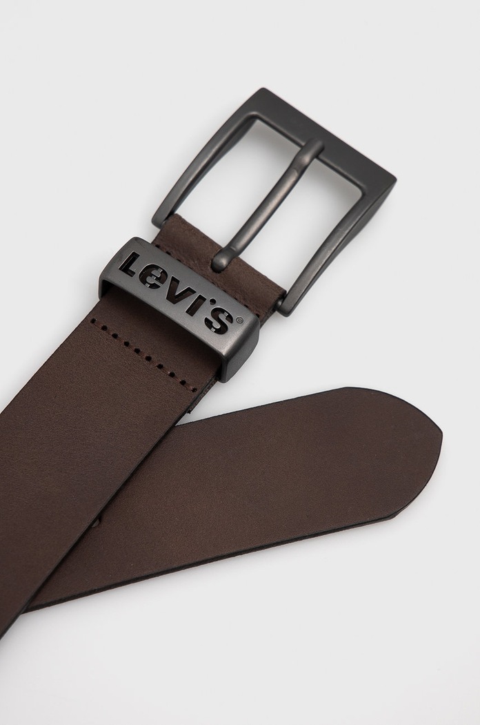 Levi's Pasek skórzany 38019.0119 brązowy SS25