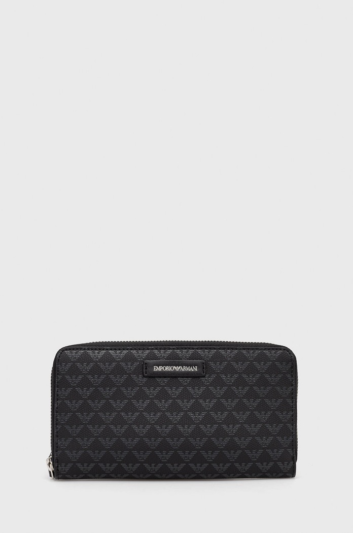 Emporio Armani Portofel negru Y3H168.Y413E