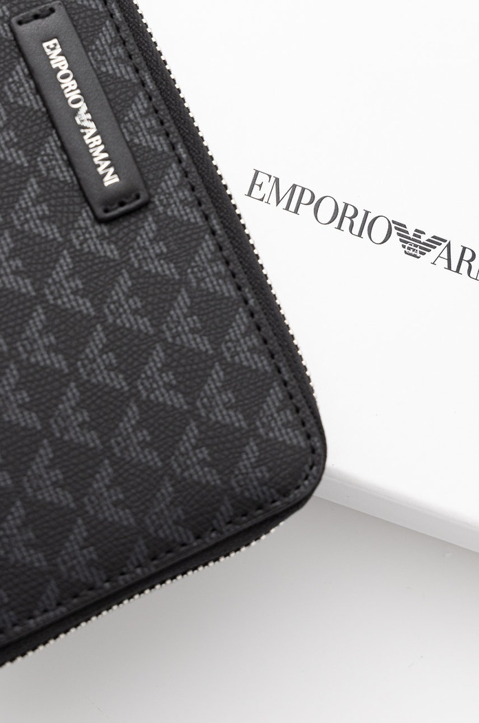 Portofel Emporio Armani negru Y3H168.Y413E
